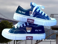 Sepatu sneaker inport why bear sepatu sekolah sepatu jalan