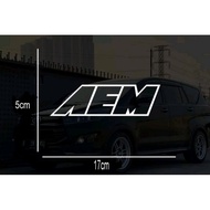 AEM car stickers