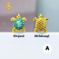 Sincere Store Emas 916 3L Bead Turtle 2C | Emas 916