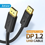Jasoz DisplayPort Cable Display Port Cable Male to Male DP Gold Plated 4K 60Hz 8K 60Hz DP to DP Cabl