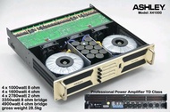 Power 4 Channel Ashley Class Td 4900 Watt Di 4 Ohm Original Clsz