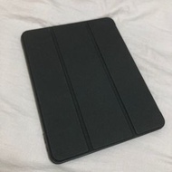iPad Air4 2020 黑色三折式左側筆槽保護殼