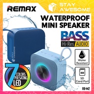 REMAX Speaker Bluetooth Bass Speaker Waterproof Speaker Mini Bluetooth Speaker Black Bluetooth Speak