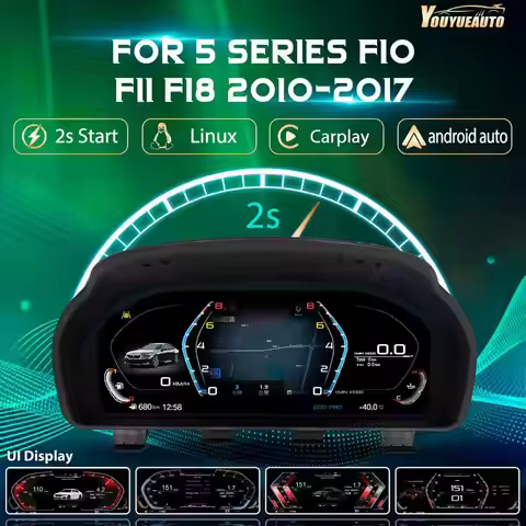 Digital Dashboard For BMW F10 F11 F18 F06 F12 F13 F01 F02 F03 2009-2016 Years LCD Dashboard Panel Sp