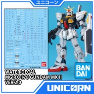 Decal MG MK-II AEUG GUNDAM BANDAI/NO 19