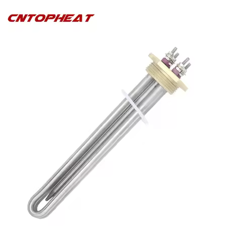 48V 1500W Heating Element DC Water Heater With 1 1/4" BSP DN32 Copper Thread Solar Panel Heating Ele