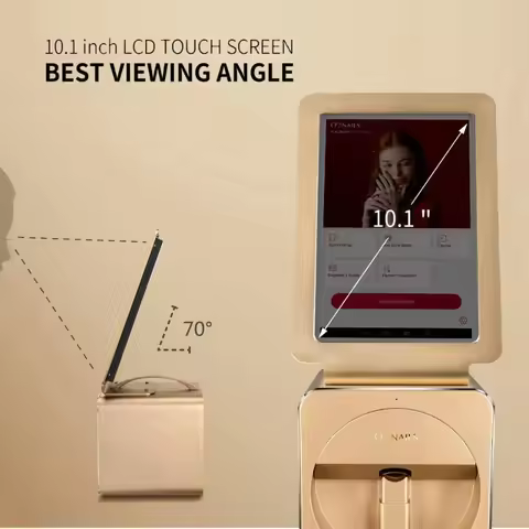 3D Nail Printer Hostest 2025 Desktop O2nails X11 plus Art Stamping Machine 10.1'' Touch Screen for N