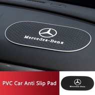 Car Dashboard Anti-Slip Sticky Mat Auto Interior Phone Sunglasses Phone PVC Pad For Mercedes Benz W2