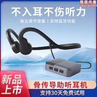智能骨傳導助聽集音器充電骨傳導助聽耳機聲音放大器專用