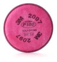 3M 2097 P100 Particulate Filter 3M Original 3M (1 pair @ 2 pieces)
