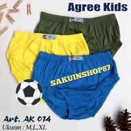 SAKIN (6pcs/two boxes) BOYS' CD AGREE AK-014 UK M-XXL/CHILDREN'S UNDERWEAR/MEN'S CD AGREE ART AK-014