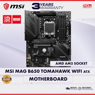 MSI MAG B650 TOMAHAWK WIFI ATX AM5 MOTHERBOARD (3 Years Warranty)