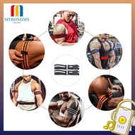 MYRONGMY 2pcs Blood Flow Restriction Bands, Extra Wide Straps Quality Fabric Occlusion Training Band