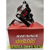 SHIMANO 19' SIENNA SPINNING REEL 3+1 BB SALTWATER ULTRA LIGHT TO HEAVY FISHING LOCAL READY STOCK [ONE-YEAR WARRANTY]