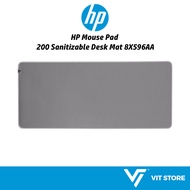 HP Mouse Pad - 200 Sanitizable Desk Mat 8X596AA Polyester Natural Rubber 1Y
