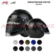 GRACSHAW HELMET G919I GLAZZO NANO SERIES PLAIN COLOUR 100% ORIGINAL