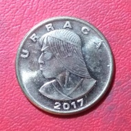 uang kuno koin asing 1 centesimo Panama TP 888
