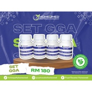 Homeopathy Set Gastrik, Gerd & Anxiety (GGA)