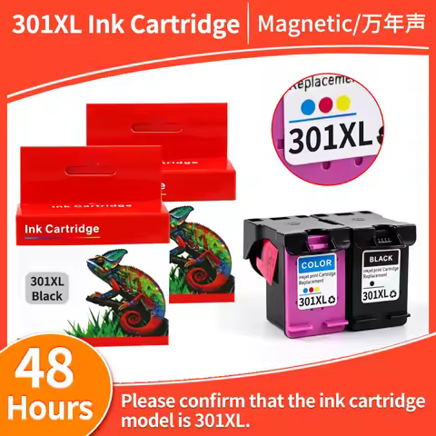 301 301XL Ink Cartridge Compatible for HP 301XL Deskjet 1000 1010 1050 1510 2050 2540 2542 2543 2547