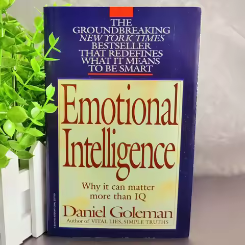 Emotional Intelligence By Goleman Why EQ Is More Important Than IQ Psychological Motivational Person