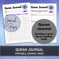 FuchsDich Printable Quran Journal | Islamic Journal | Ayat Al-Quran | PDF | Study Learn Quran | Musl