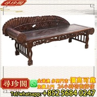 實體門市 評估：酸枝雕芭蕉紋三人椅，舊傢俬，舊家具，酸枝，黃花梨，紫檀，金絲楠木，酸枝傢俬，民國傢俬，清代傢俬，清代傢俬，明代傢俬，石面傢俬，雲石傢俬，酸枝櫃、酸枝床，羅漢床，茶幾，花幾，案檯，梳妝台