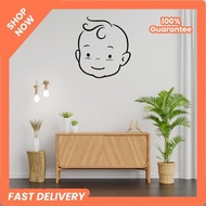 WALL STICKER WALL CUTTING STICKER, WALL, GLASS, CAFE, FOAM (R67)