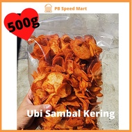 [Kerepek] 400g Kerepek Ubi Sambal Kering / Crispy Sambal Tapioca Chip Hot Sales Snack Food