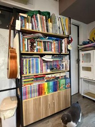 多功能置物架/多功能書架/多層書架/免安裝/不鏽鋼/好有份量