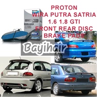 PROTON WIRA  1.6 1.8 FRONT DB1249 REAR DB1278 DISC BRAKE PADS BENDIX METAL KING
