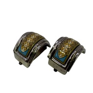 【二手】愛馬仕琺瑯耳環，品牌配件，珠寶，銀飾