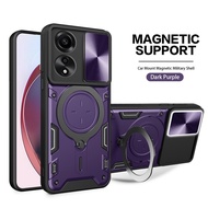 Phone case For oppo A60 A3 Pro A3x A79 A58 A78 A98 A38 A18 4G 5G Armor Shockproof phone Casing Magne