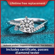 KAFANDENG | Moissanite Engagement Wedding Ring 1ct