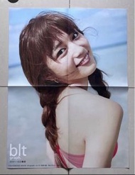 3⃣️款 川口春奈 日本 女優 海報 Japan idol poster blt graph