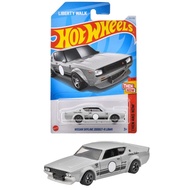 Hot Wheels Nissan Skyline 2000GT-R LBWK Gray Diecast Miniature Car Basic Series Vehicle HXR13