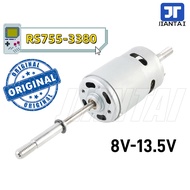 Rs755 12V DC Fan Motor Replacement 220V AC For Electric Fan Low Noise Double Shaft Fan Micro Motor