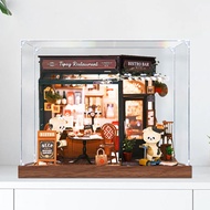[Acrylic Display Box] Acrylic Display Box Suitable for rolife rolife Dining Bar DIY Handicraft Art H
