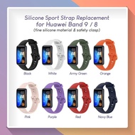 (Allthebest) Silicone Strap Watch Strap for Huawei Band 8 Silicone Rubber Wrist Band8
