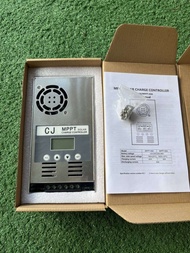 MPPT CJ โซล่าชาร์จเจอร์ 60 แอมป์ รุ่น MPPT-60A 12v/24v/36v/48v. Solar Charge Controller เครื่องควบ