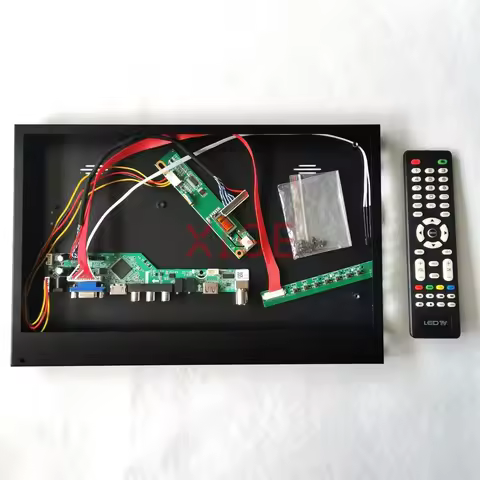 For B133EW01 LP133WX1 Analog TV Controller Board+Metal Case 1280*800 13.3" LVDS 30 Pin DIY Kit 1CCFL