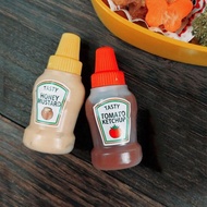 Gu7 Housegood Mini Tomato Ketchup Sauce Bottle 25ml 2pcs Hg25 Transparent Or-i