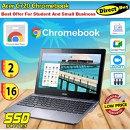 Acer chromebook -2GB RAM - 16 GB SSD - 11.6 inch