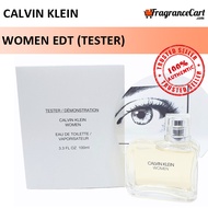 Calvin Klein Women EDT for Women (100ml Tester) cK Eau de Toilette Woman Eye [Brand New 100% Authentic Perfume/Fragrance]