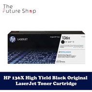 HP 136X High Yield Black Original LaserJet Toner Cartridge (W1360X)