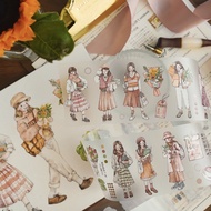 Cute girl sticker_Extract 1 cycle