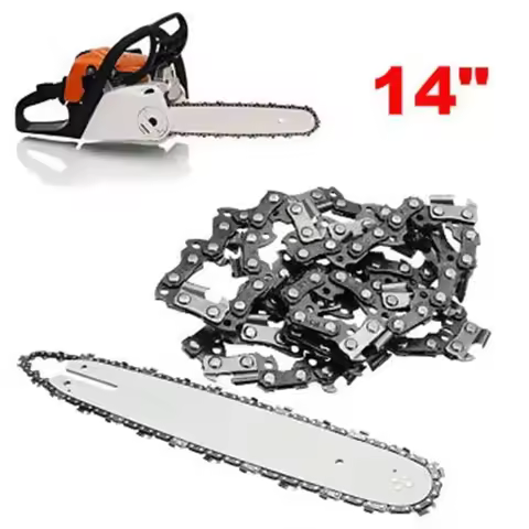 2024 New 14 Inch Chain Saw 3/8 LP 50DL Saw Chain MS170 MS180 MS250 MS230 Woodworking Tools Wood Cutt
