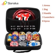 Beyblade Burst Toy Set Storage Bag Arena With Handle Launcher Beybalde Kid's Beyblade Toys Boy Gifts