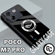 Glossy softcase poco m7 pro/case poco m7 pro Men's/case poco m7 pro glitter/casing poco m7 pro