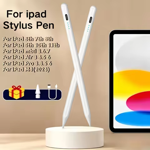 For Apple Pencil 2018-2026 For iPad Pencil Stylus Pen for iPad A16 Air 11 M2 M3 Pro 12.9 10.2 10.9 M