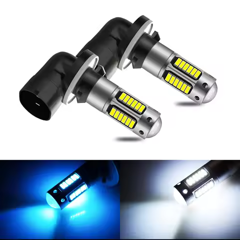 2x 881 H27 H27W/2 Led Bulb Super Bright Auto Fog Lamp Day Running Light Auto Motorcycl Lamp For Car 